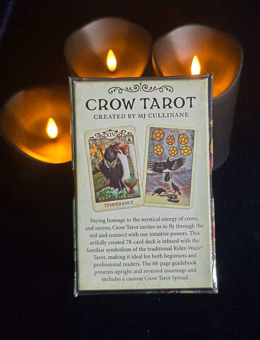 Crow Tarot Deck By Mj Cullinane