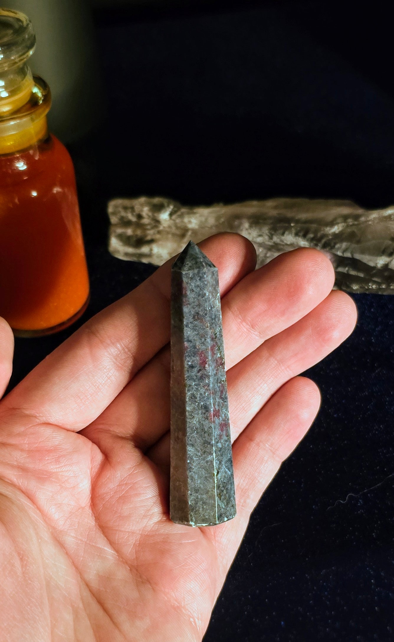 Kyanite Blue Obelisk for Communication and Balance
