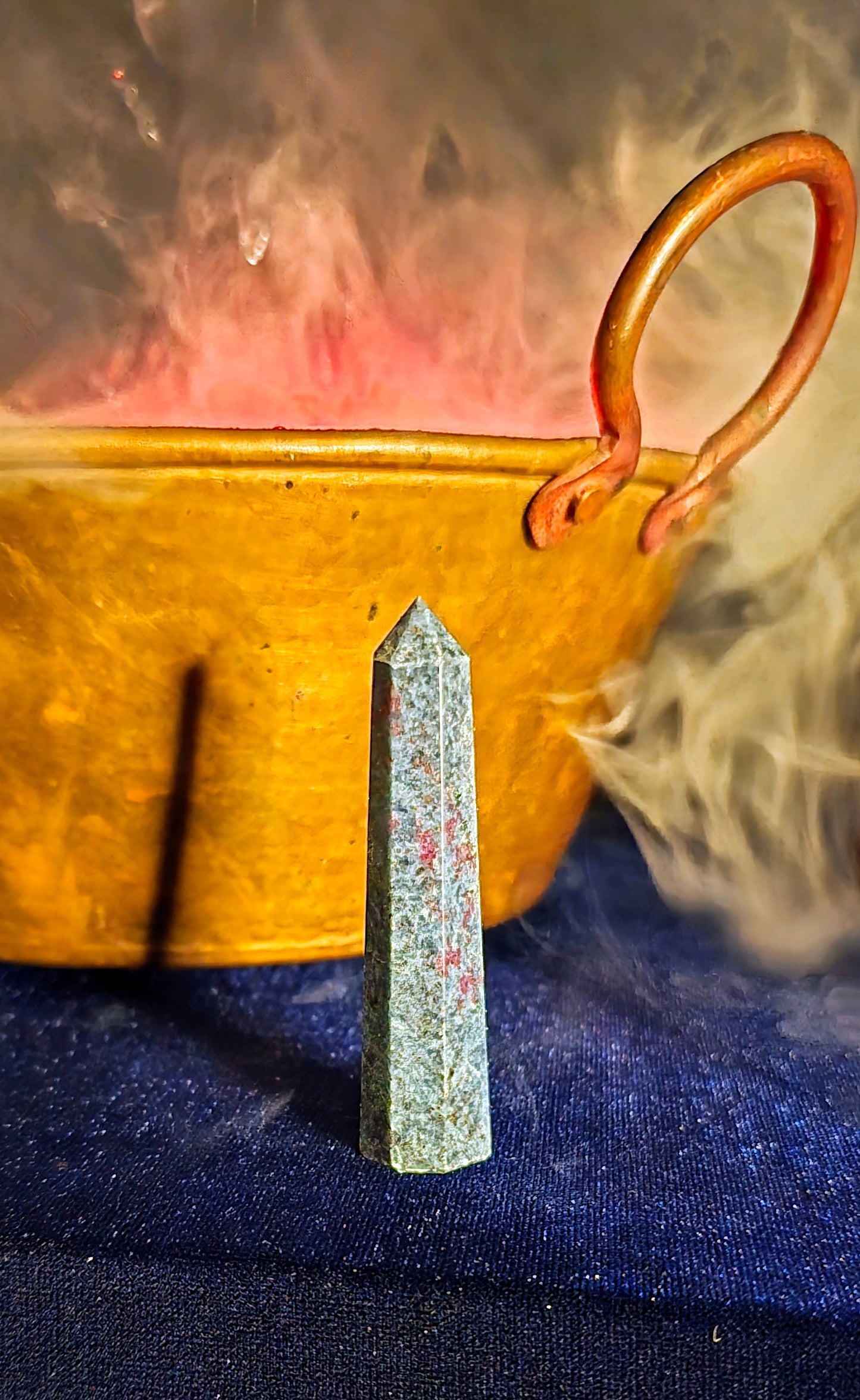 Kyanite Blue Obelisk for Communication and Balance
