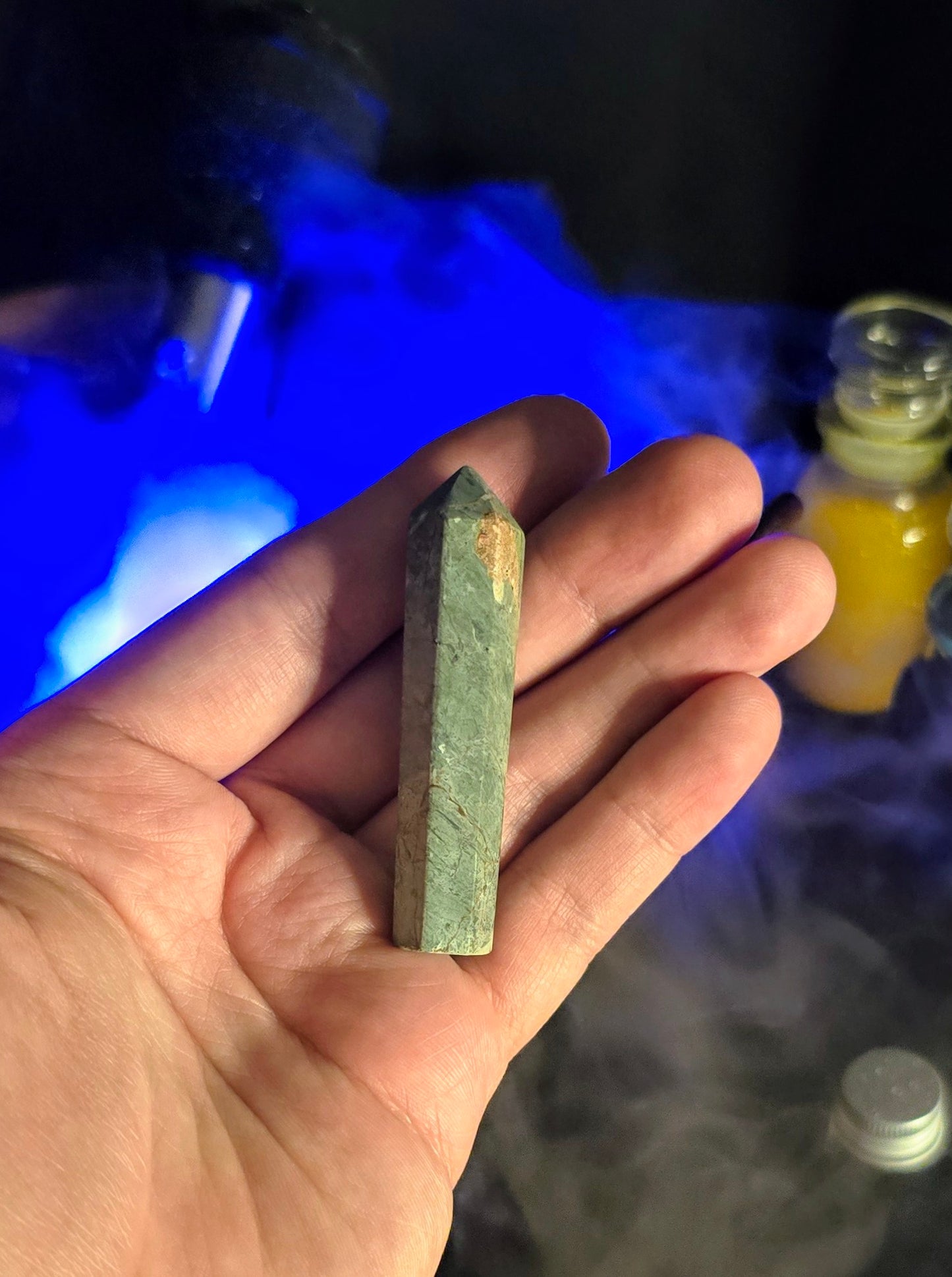 Apatite Crystal Point for Inspiration and Motivation