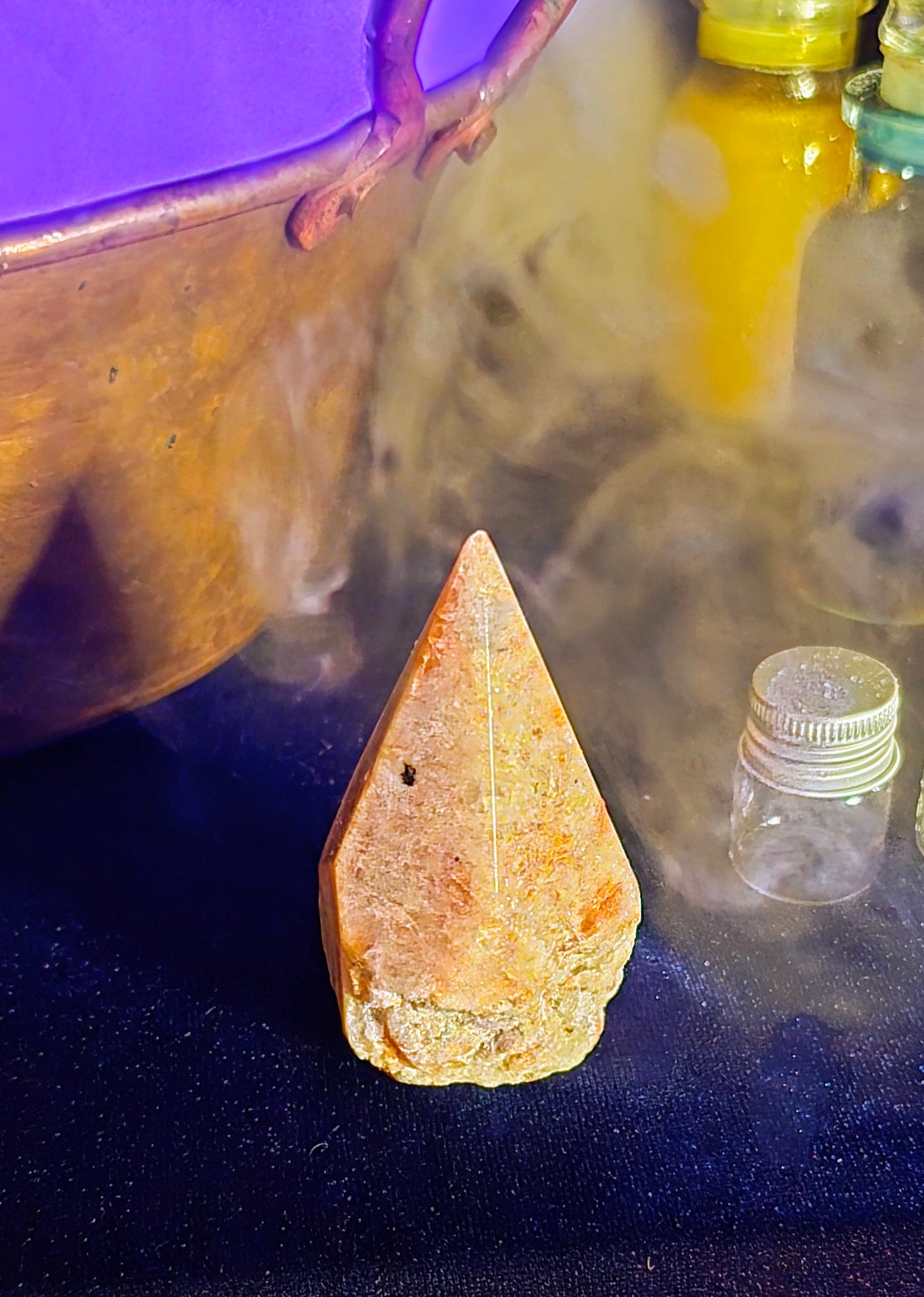 Sunstone Radiant Polished Point for Energy and Healing