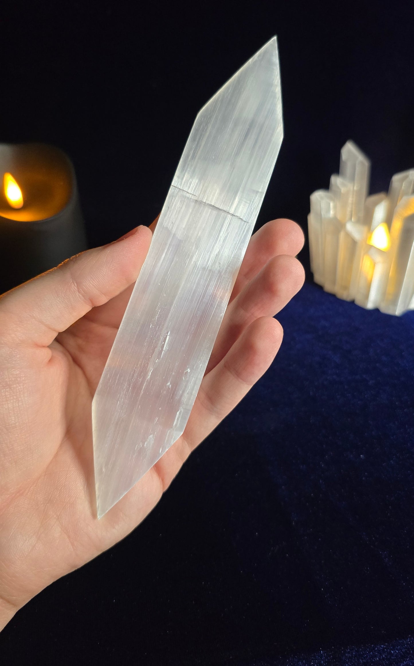 Selenite Diamond Charging Plate for Purification