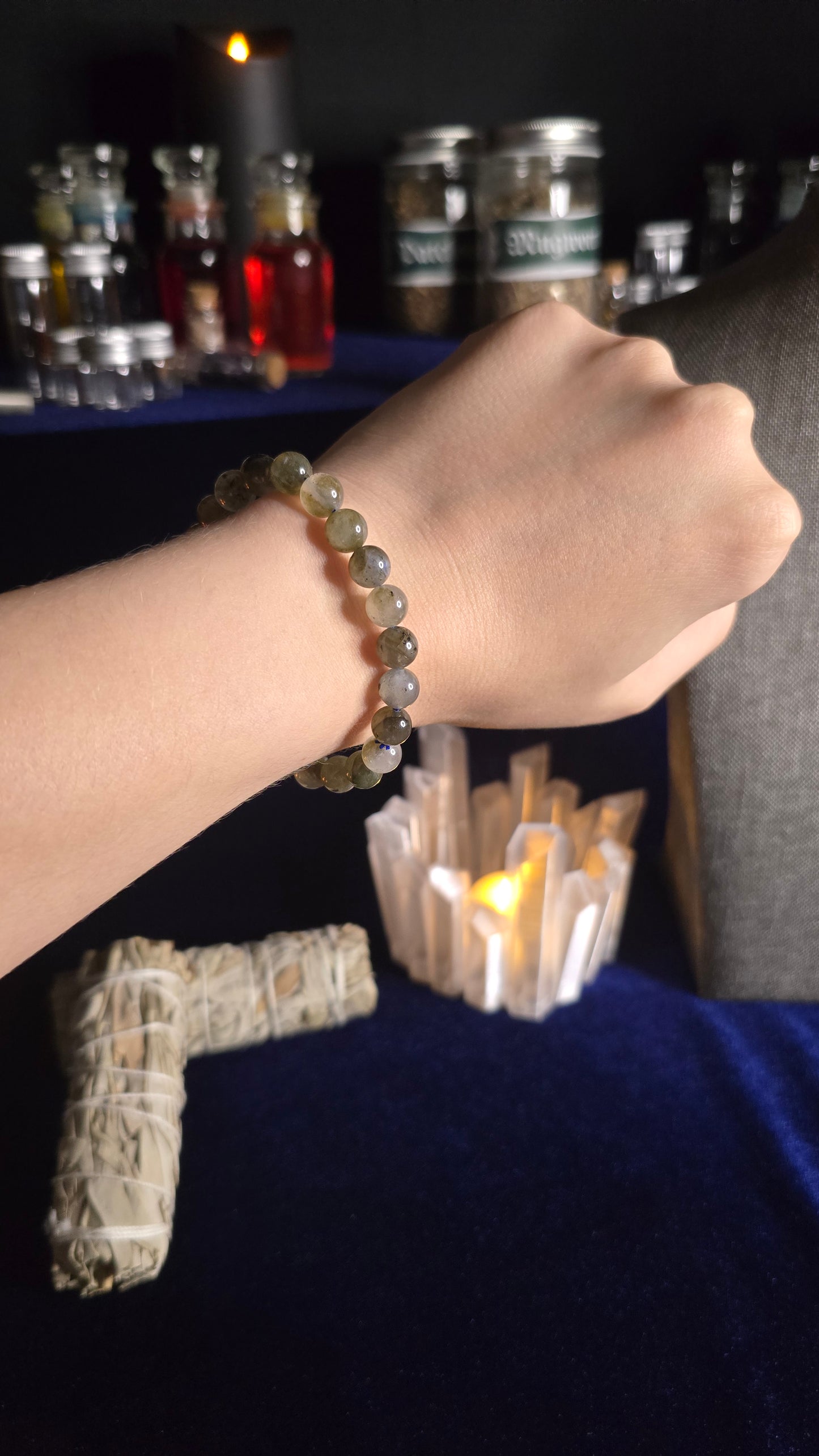 Labradorite Bracelet for Transformation