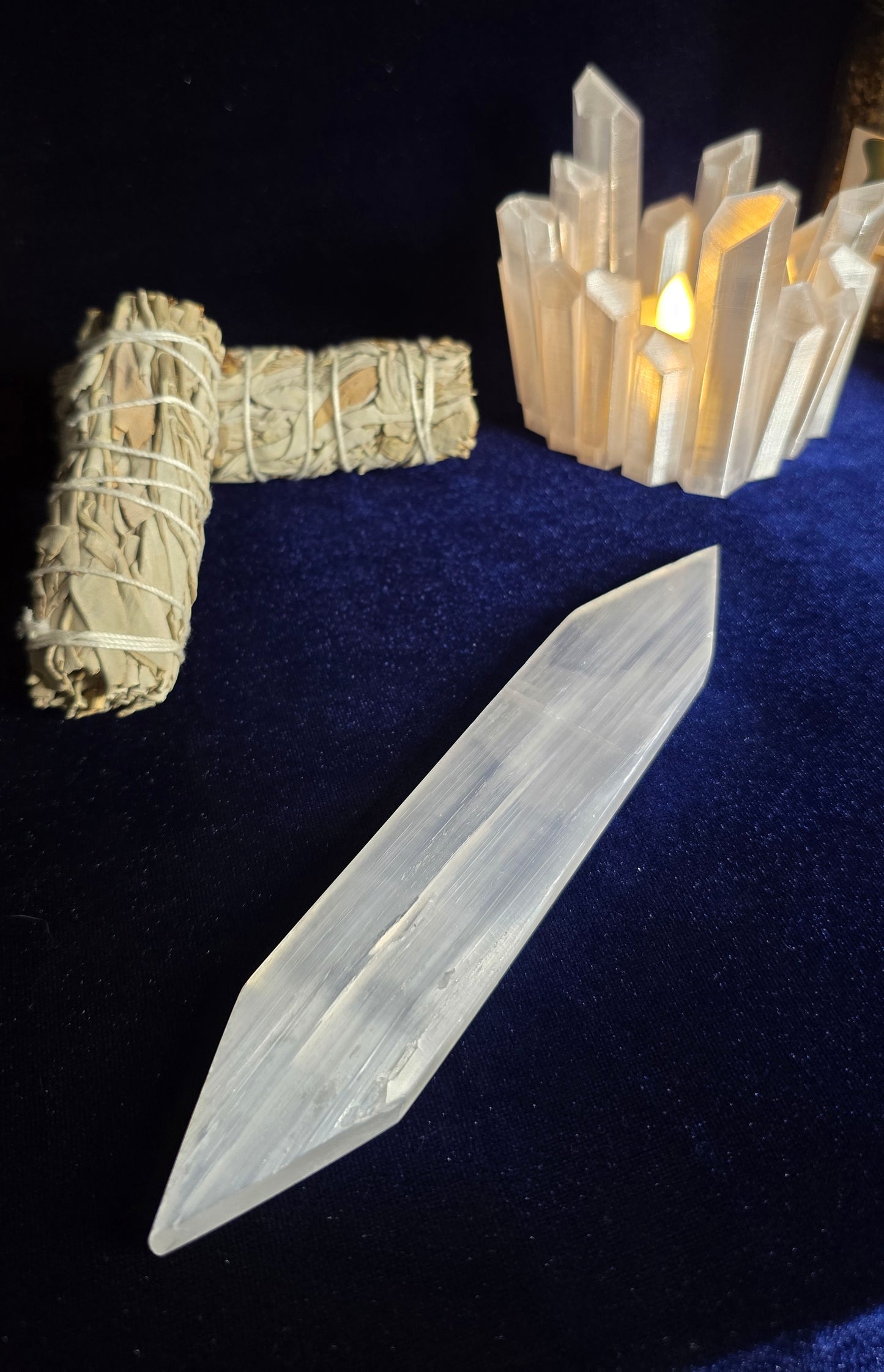 Selenite Diamond Charging Plate for Purification