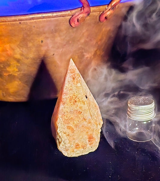 Sunstone Radiant Polished Point for Energy and Healing