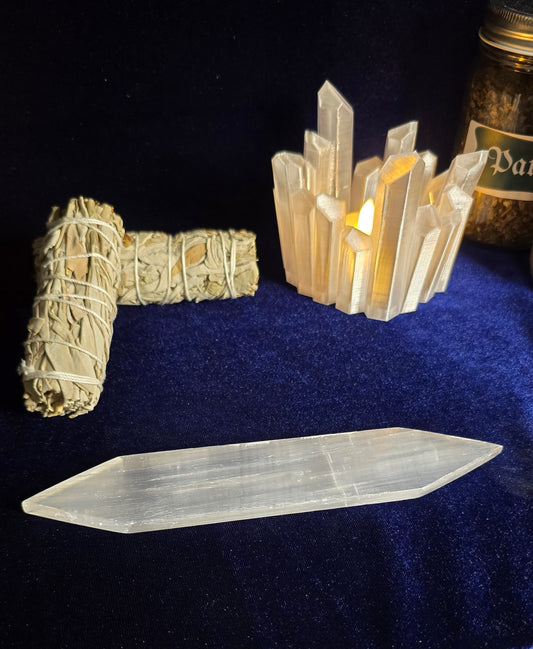 Selenite Diamond Charging Plate for Purification