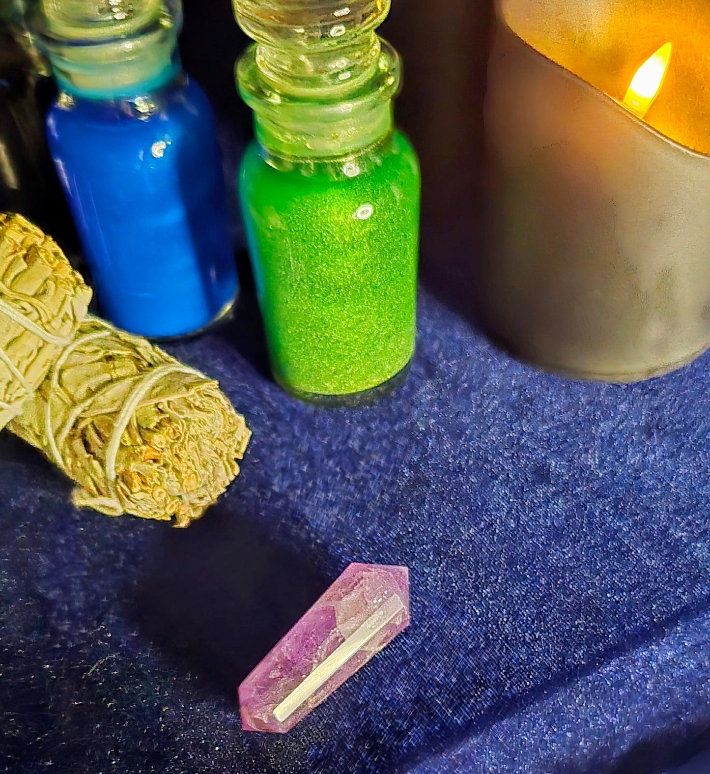 Amethyst Double Terminated Point 2 Inch Crystal