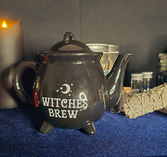 Witches Brew Tea Pot for Infusions and Ritual Tea Ceremonies