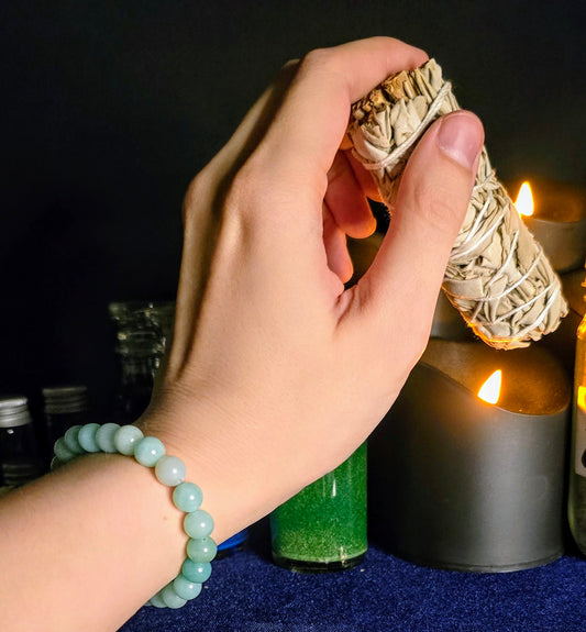 Amazonite Bracelet for Balance and Truth