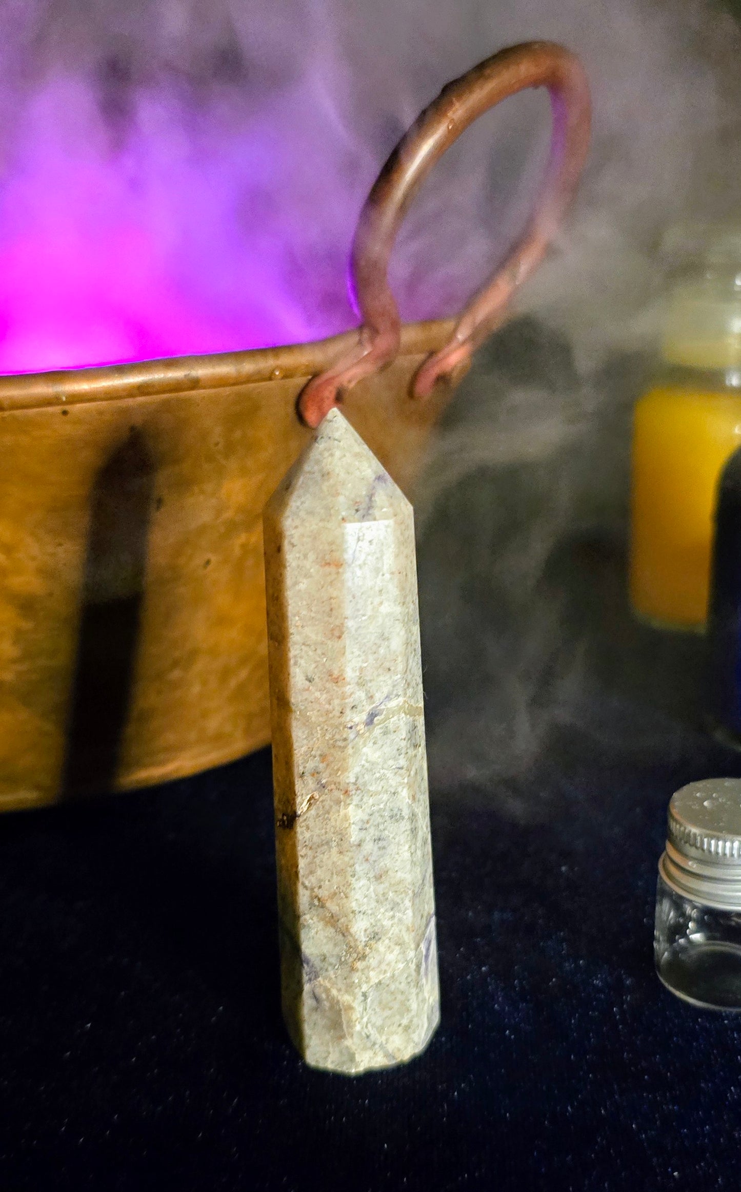 Tiffany Stone Obelisk for Intuition and Love