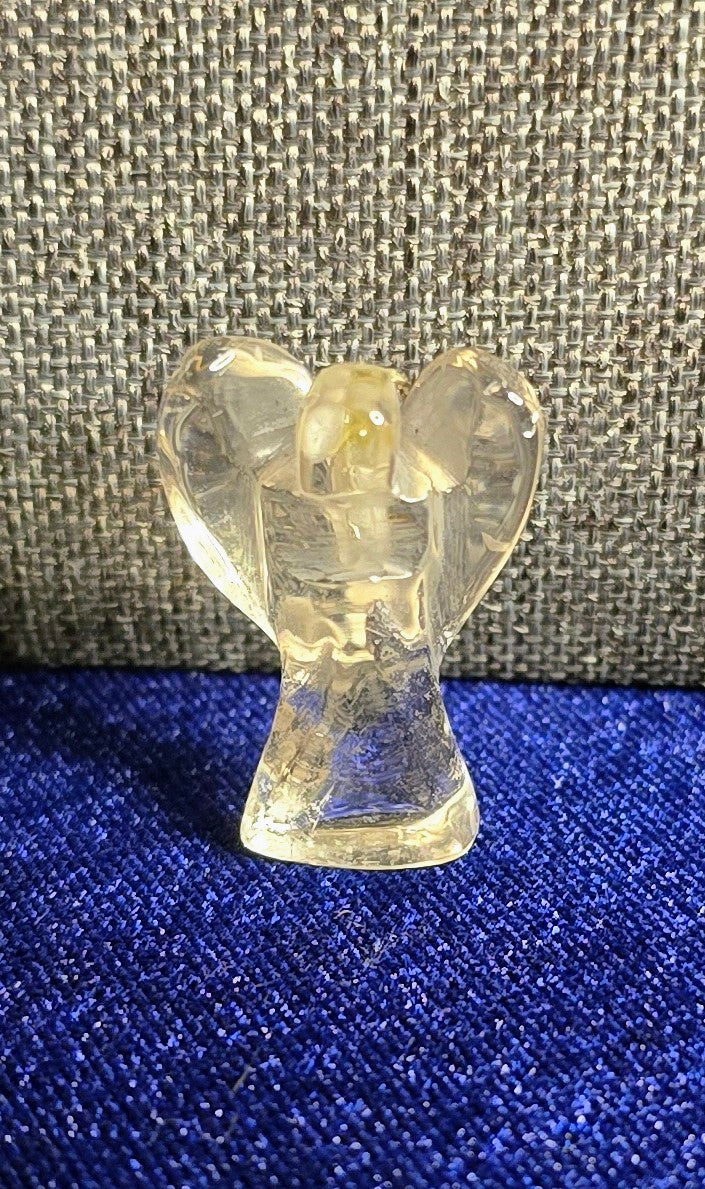 Smoky Quartz Angel Pendant for Spiritual Grounding
