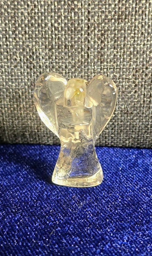 Smoky Quartz Angel Pendant for Spiritual Grounding