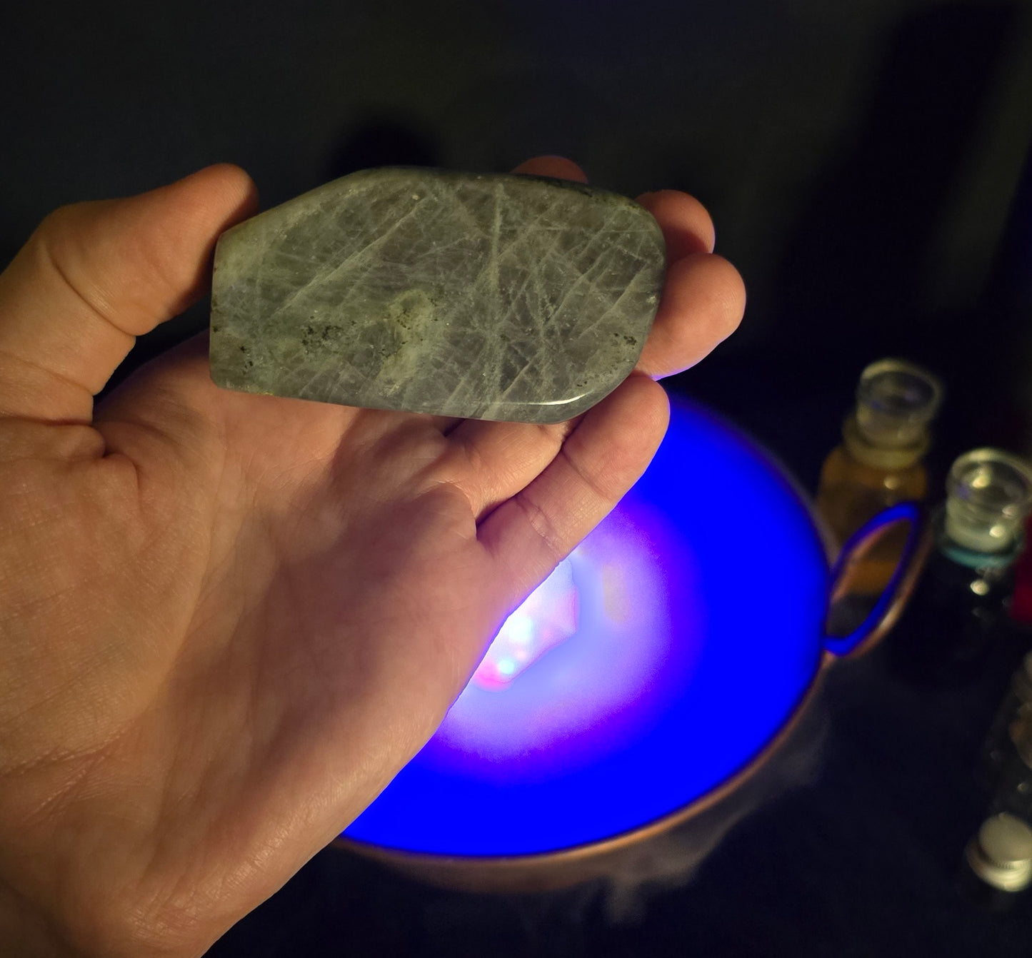 Labradorite Free Form – Mystic’s Mirror and Auric Shield