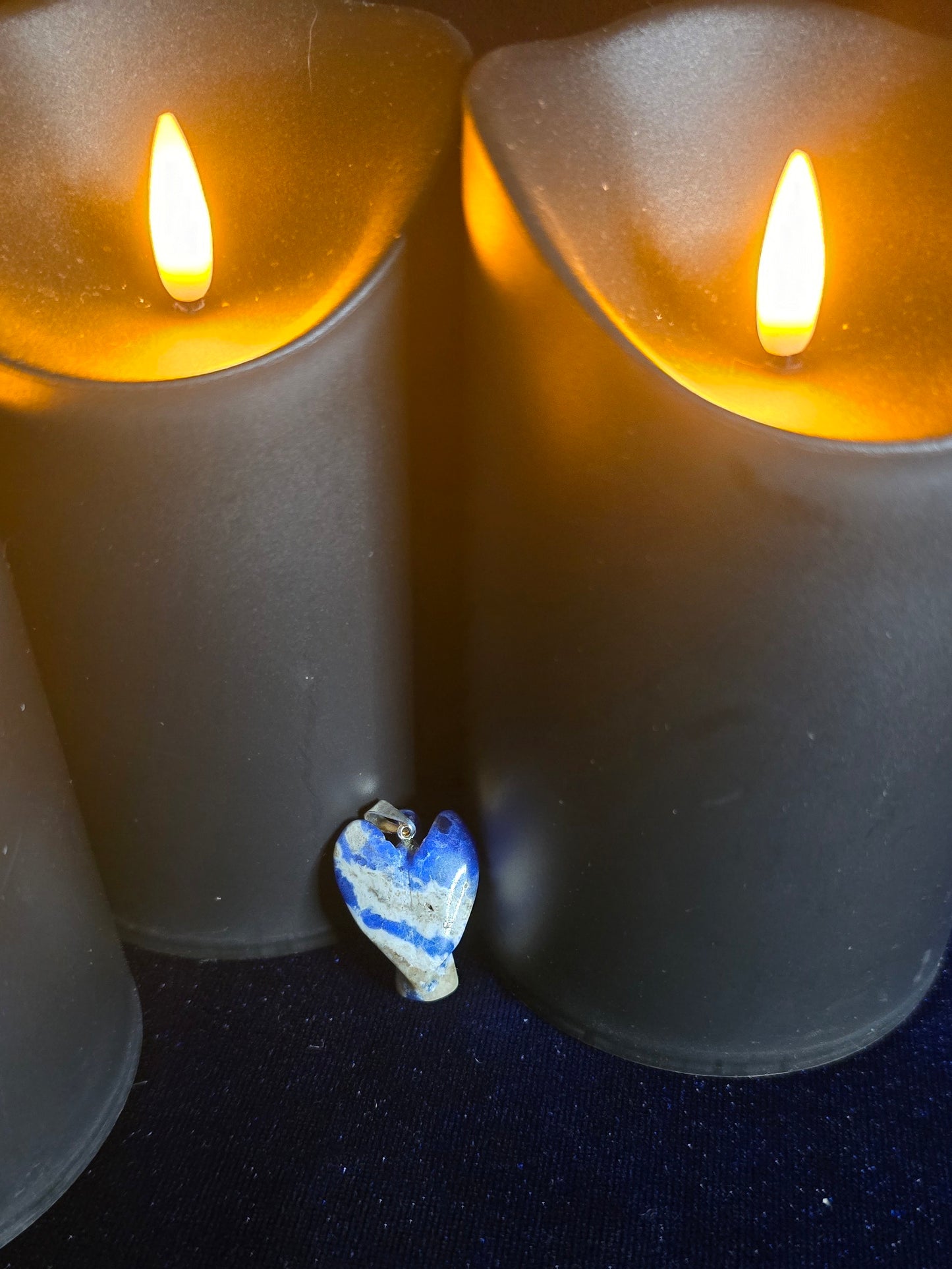 Sodalite Angel Pendant for Communication/Throat Chakra